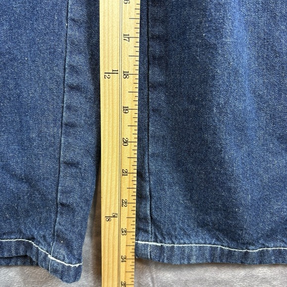 John Deere Denim Overalls Boys 10 Blue Vintage Farm Workwear Y2K - Picture 6 of 10